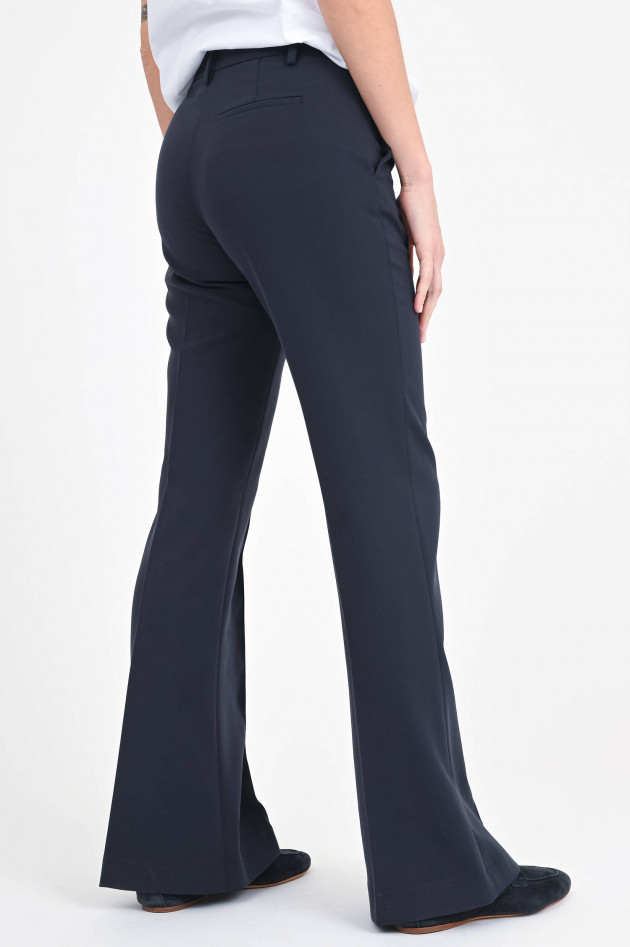 Closed Bootcut-Hose DENAIR in Navy