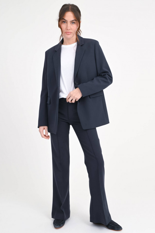 Closed Bootcut-Hose DENAIR in Navy