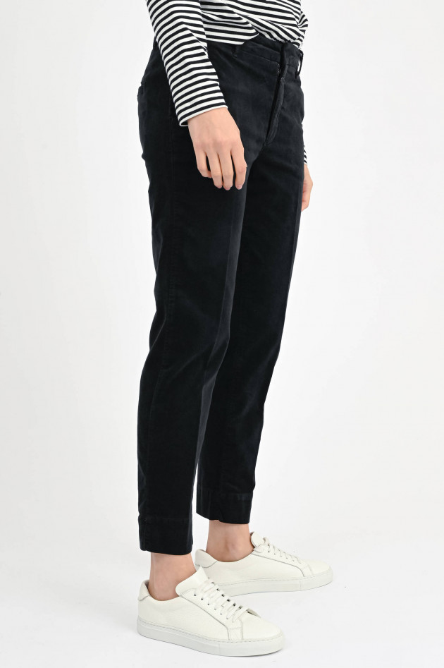 Closed Samthose SONETT in Schwarz