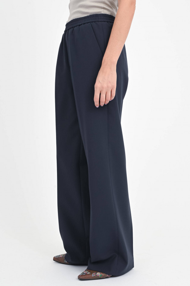 Closed Stoff-Hose WINONA in Dark Nigh