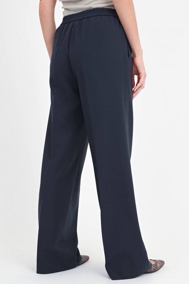 Closed Stoff-Hose WINONA in Dark Nigh