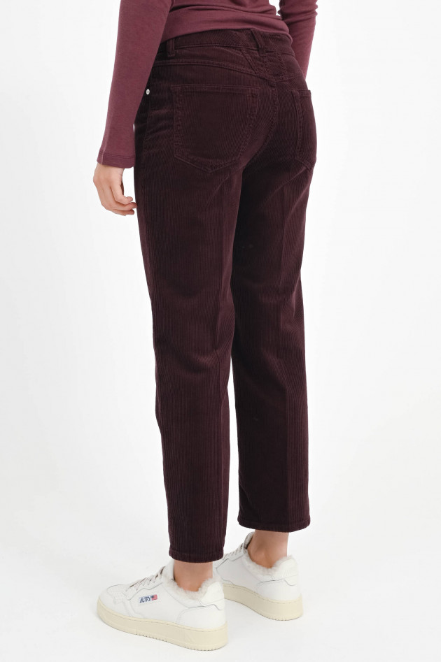 Closed Cordhose MILO in Aubergine