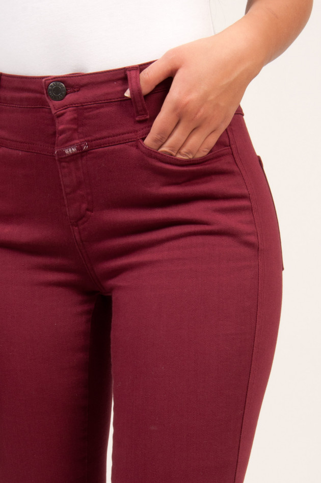 Closed Jeans SKINNY PUSHER POWER STRETCH in Bordeaux
