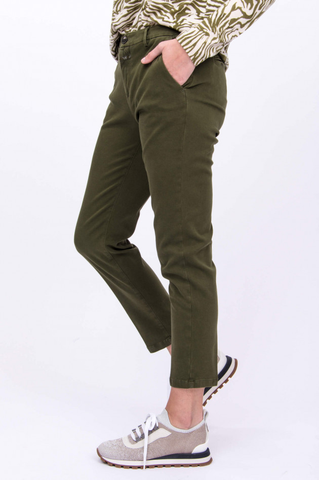 Closed Chino JACK in Oliv