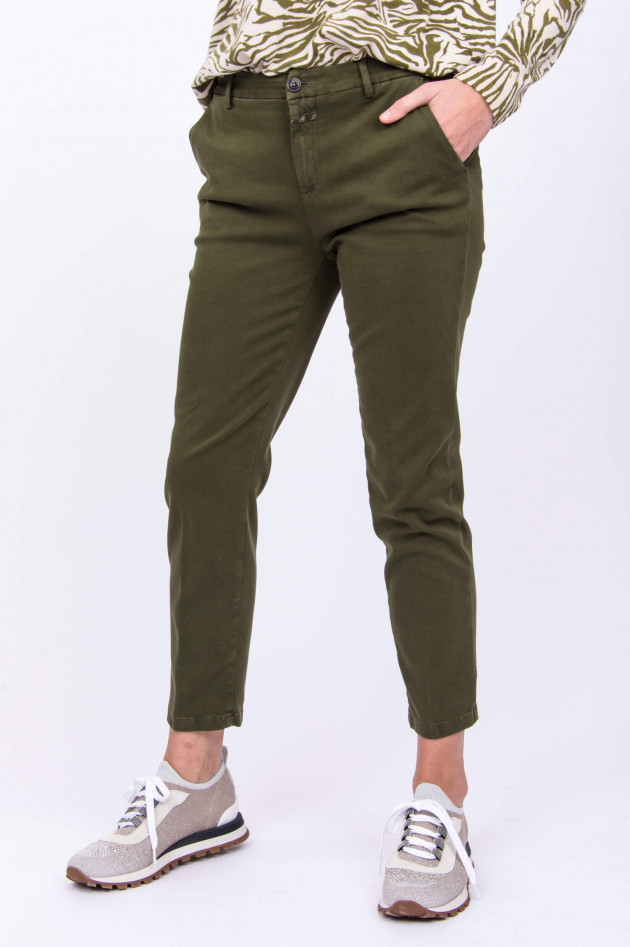 Closed Chino JACK in Oliv