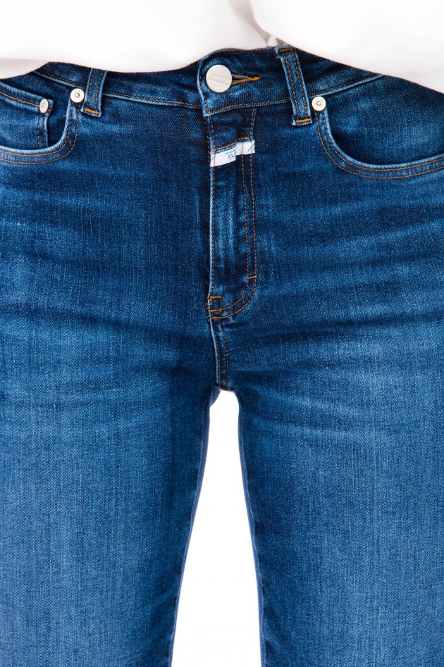 Closed Jeans mit weiten Bein in Dunkelblau