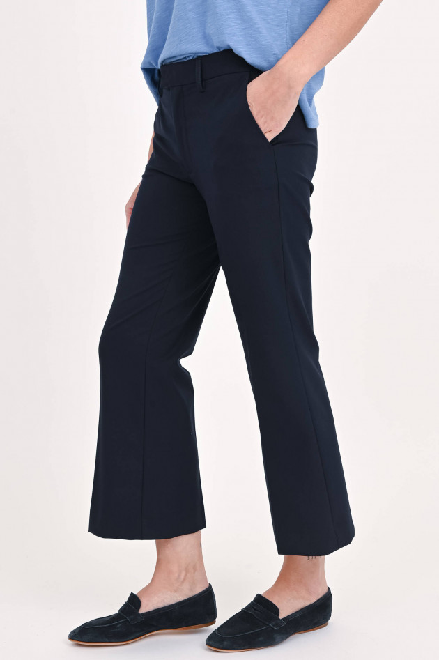 Closed Hose WHARTON mit Kick in Navy