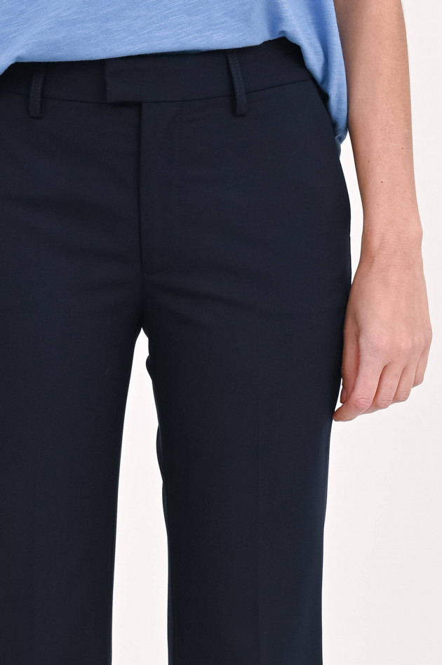 Closed Hose WHARTON mit Kick in Navy