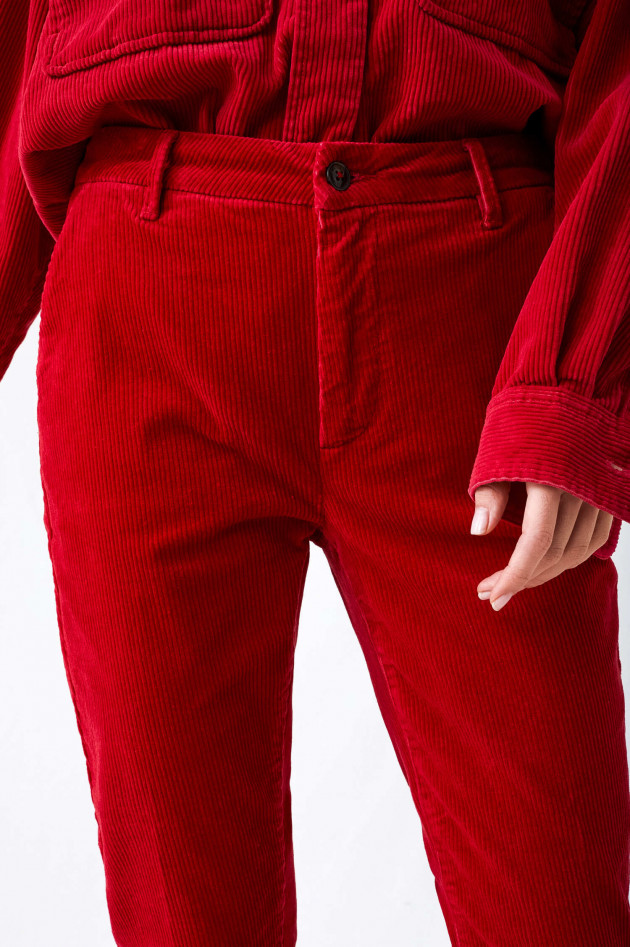 Closed Cordhose JACK in Rot
