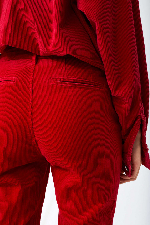 Closed Cordhose JACK in Rot