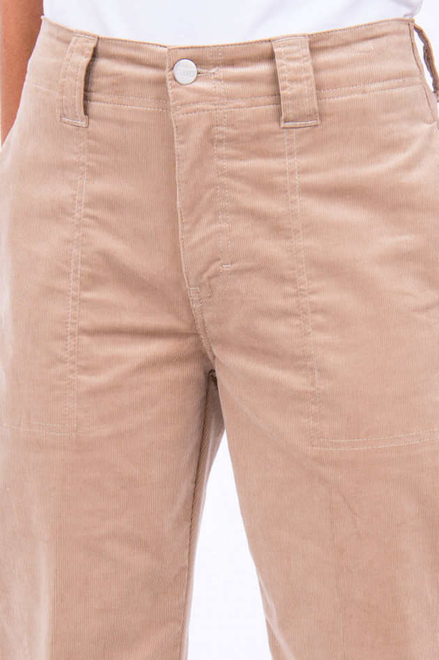 Closed Feincord-Hose JOSY in Camel