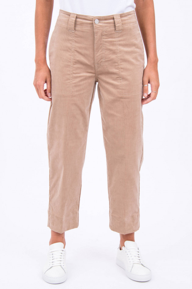 Closed Feincord-Hose JOSY in Camel