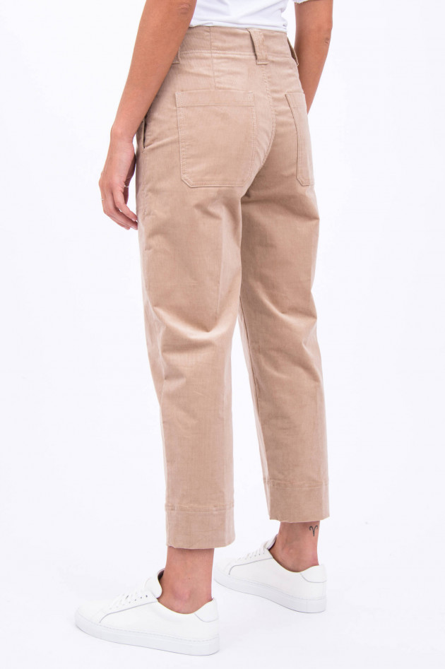 Closed Feincord-Hose JOSY in Camel