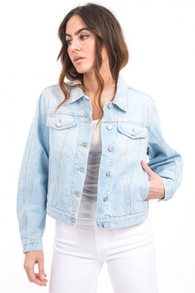 Closed Kurze Jeansjacke BRYN in Hellblau