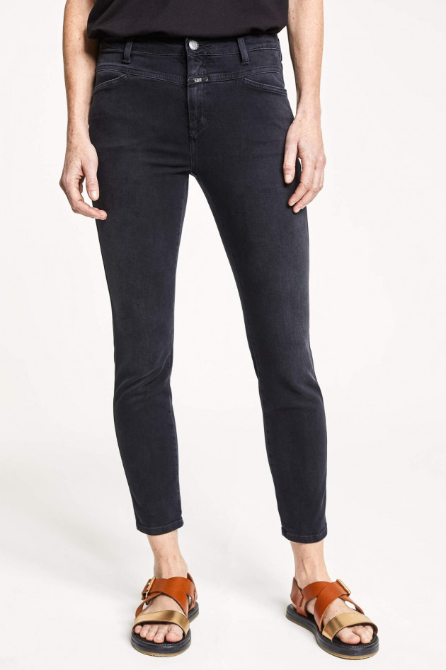 Closed Jeans SKINNY PUSHER in Schwarzgrau