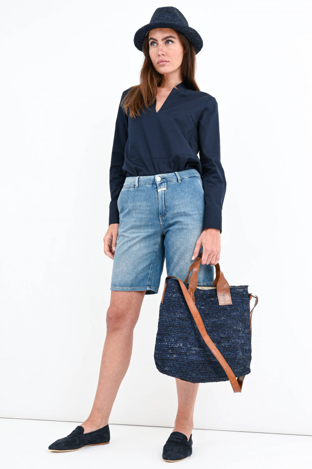 Closed Jeans Bermudashorts HOLDEN in Mittelblau