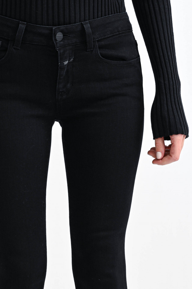 Closed Superstretch Jeans BAKER in Schwarz