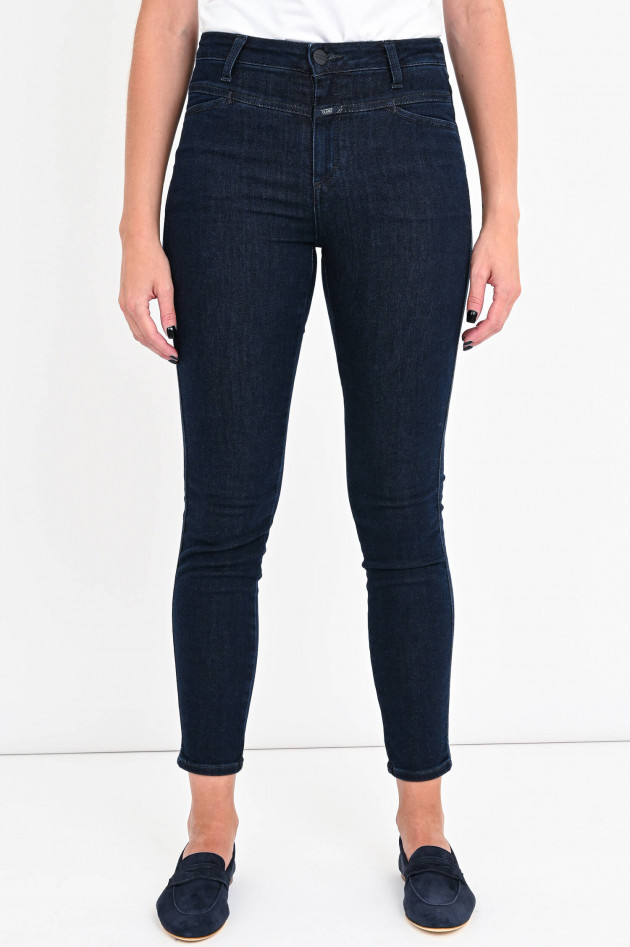 Closed X-Pocket-Jeans SKINNY PUSHER in Dunkelblau