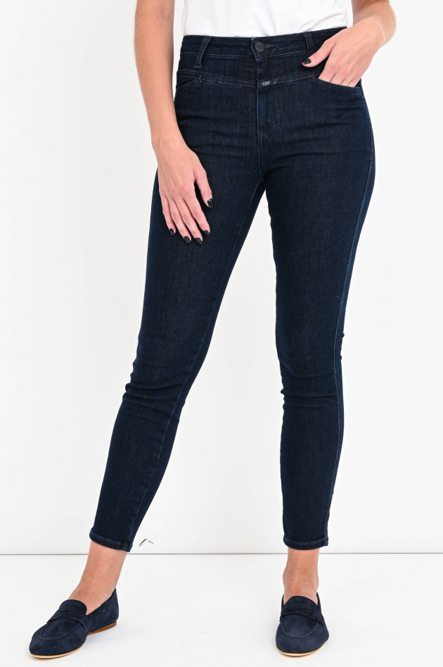 Closed X-Pocket-Jeans SKINNY PUSHER in Dunkelblau