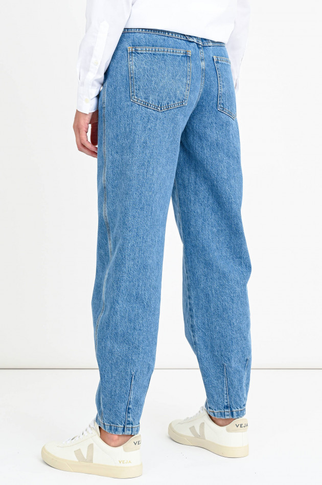 Closed Organic Jeans PEDAL JEANIE in Mittelblau