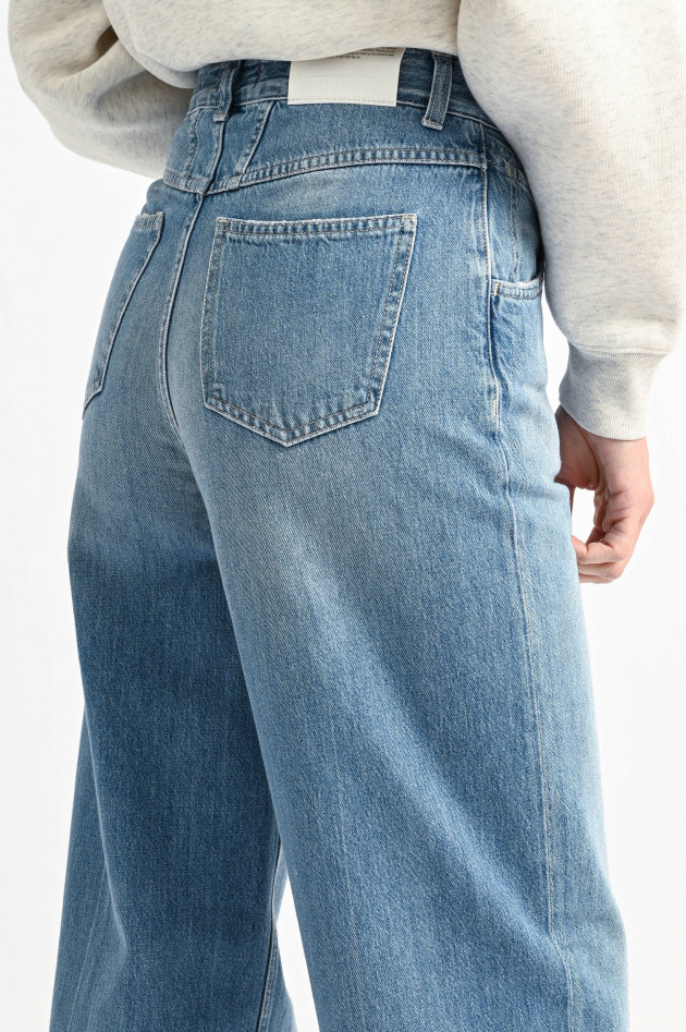 Closed Organic Jeans Culotte EDISON in Mittelblau