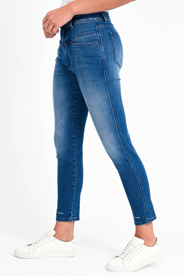 Closed X-Pocket-Jeans PEDAL PUSHER in Mittelblau