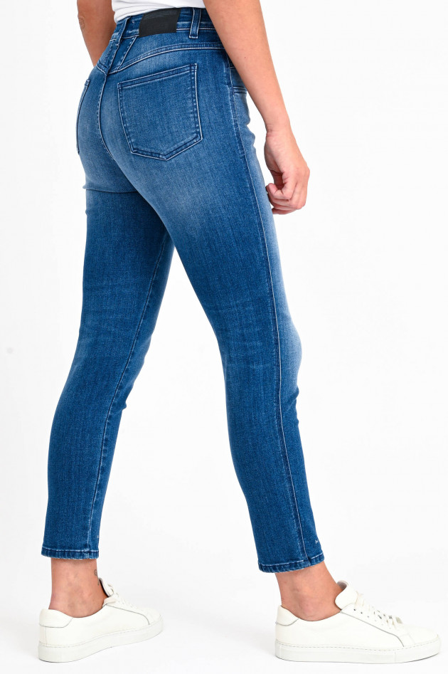 Closed X-Pocket-Jeans PEDAL PUSHER in Mittelblau