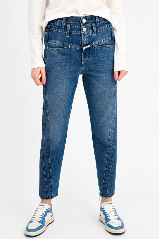 Closed Patchwork Jeans CURVED-X in Mittelblau