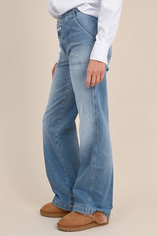 Closed Flared Jeans ARIA in Hellblau