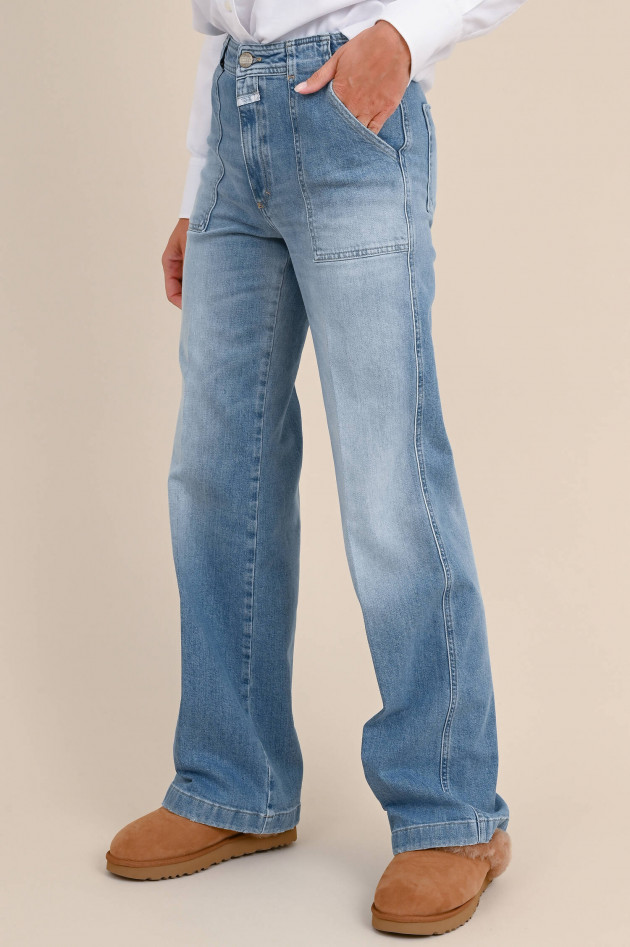 Closed Flared Jeans ARIA in Hellblau