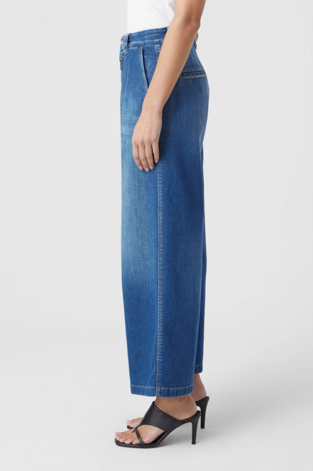 Closed Wide Leg Jeans BARTON in Mittelblau