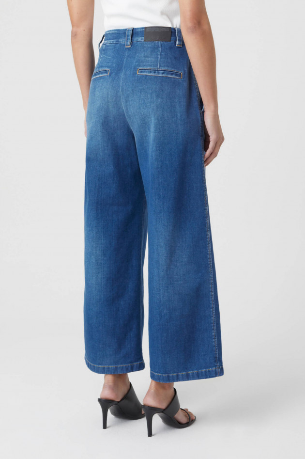 Closed Wide Leg Jeans BARTON in Mittelblau