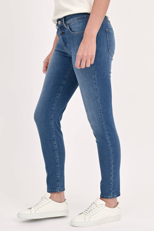 Closed Slim Fit Jeans BAKER in Mittelblau