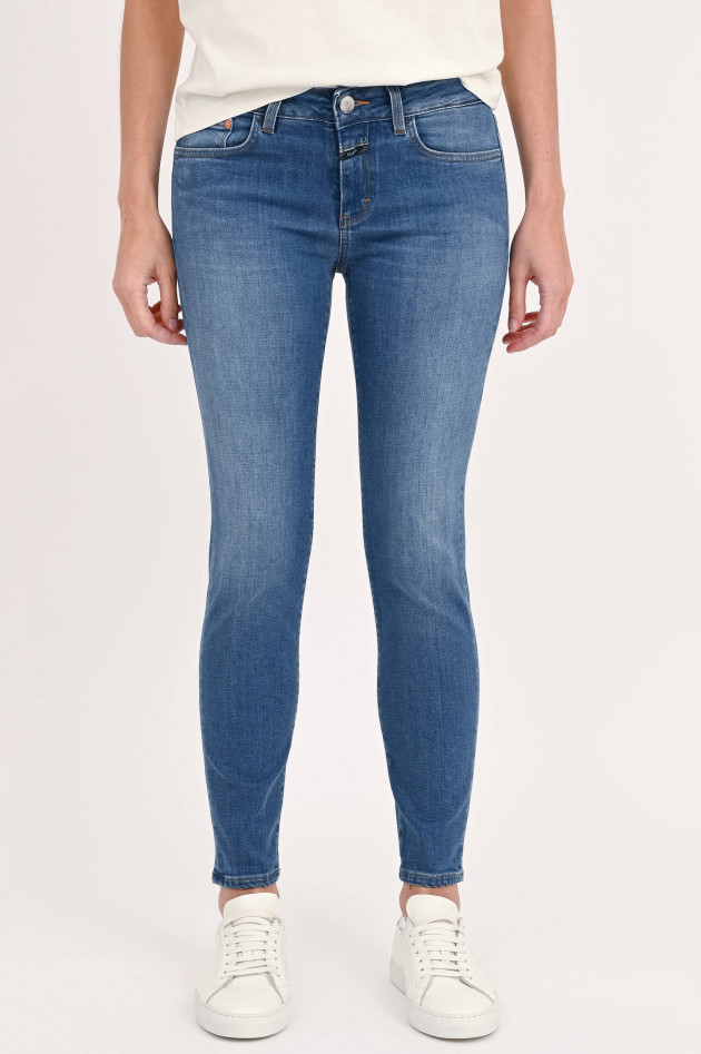 Closed Slim Fit Jeans BAKER in Mittelblau