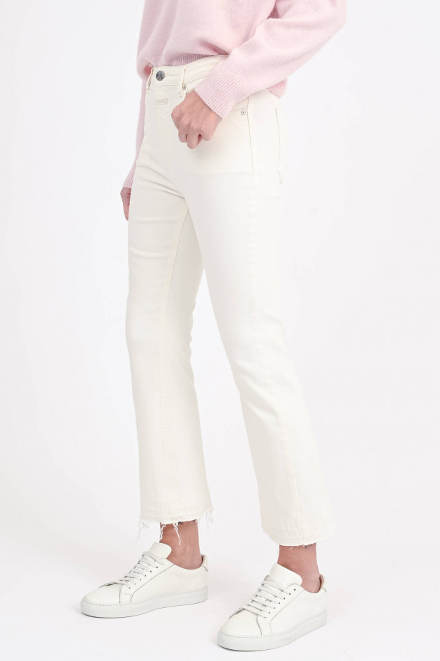 Closed Flared Jeans HI-SUN in Ivory