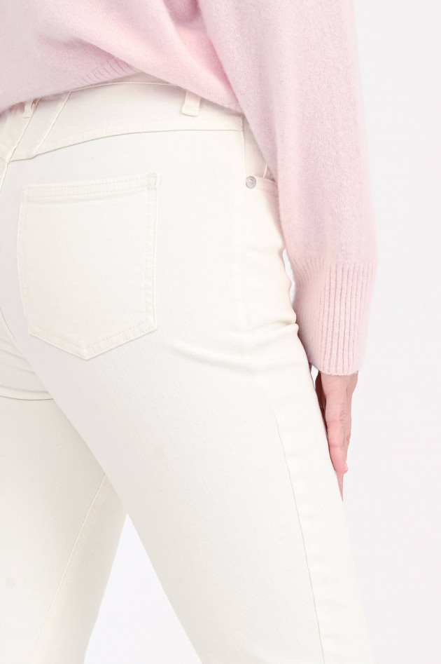 Closed Flared Jeans HI-SUN in Ivory
