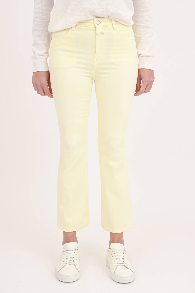 Closed Flared Jeans HI-SUN BOOTCUT in Pastellgelb