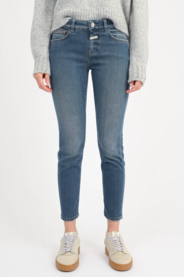 Closed  Slim Fit Jeans Baker in Mittelblau