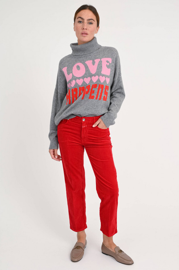 Closed Cordhose MILO in Chilli Pepper Red