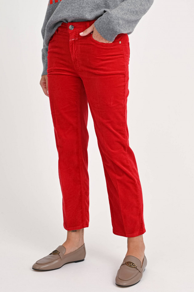 Closed Cordhose MILO in Chilli Pepper Red