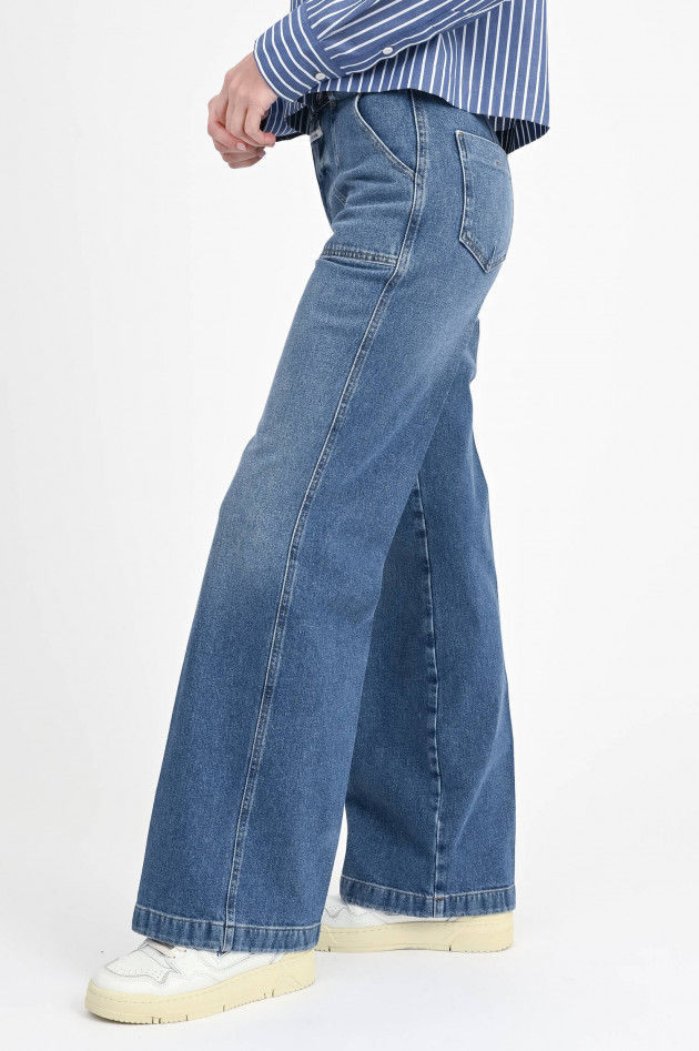 Closed  Flared Jeans ARIA in Mittelblau