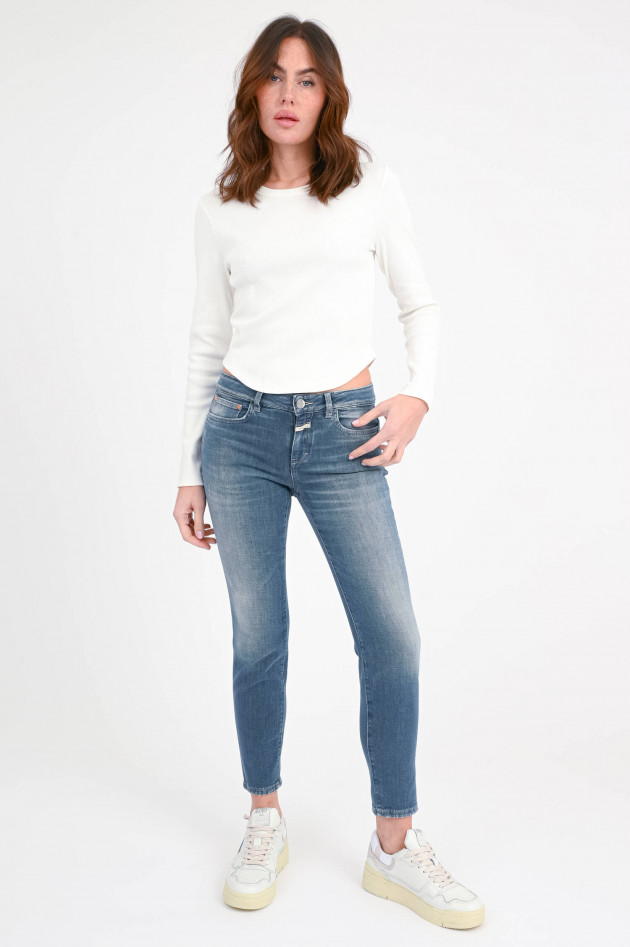 Closed  Slim Fit Jeans BAKER in Mittelblau