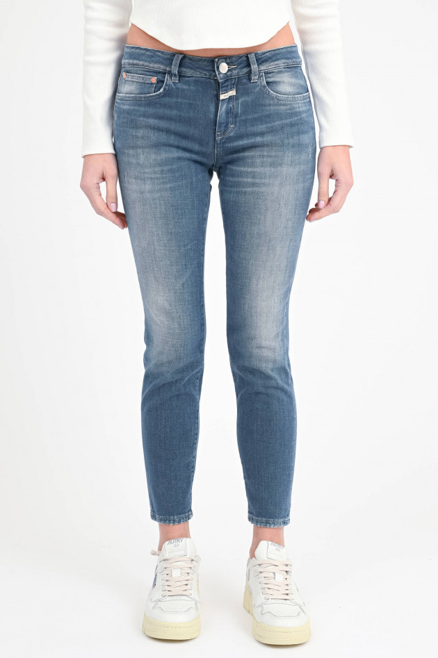 Closed  Slim Fit Jeans BAKER in Mittelblau