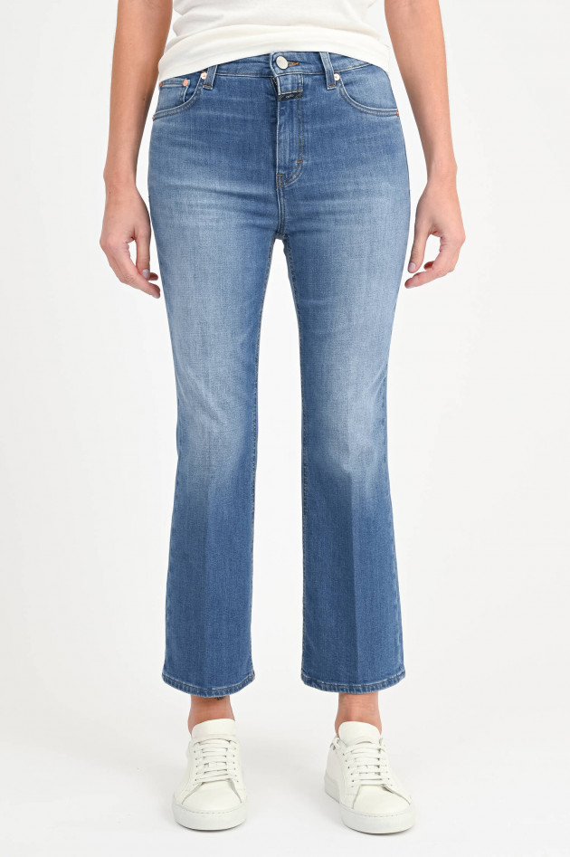 Closed  Flared Jeans HI-SUN in Mittelblau