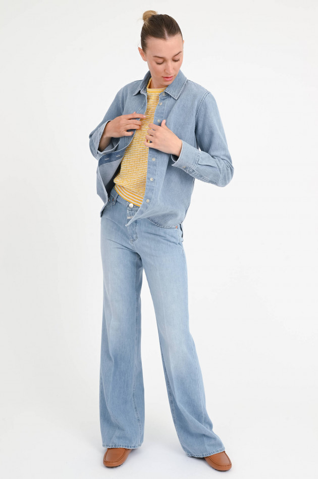 Closed Wide-Leg Denim GILLAN in Light Blue