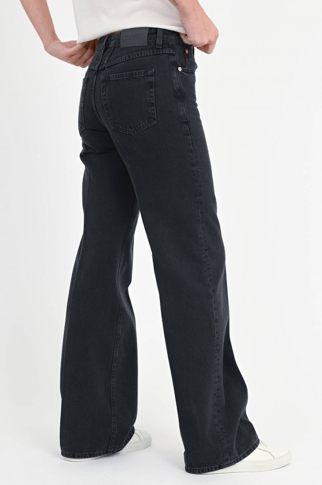 Closed Jeans GILLIAN mit ausgestelltem Bein in Dark Grey