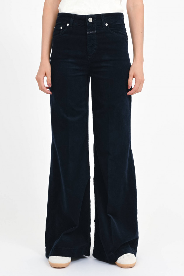 Closed Cord-Hose GLOW UP in Navy