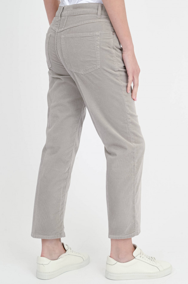 Closed  Cordhose MILO in Mud Grey