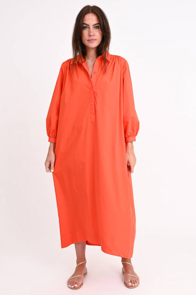 Closed Oversized Blusenkleid in Rot