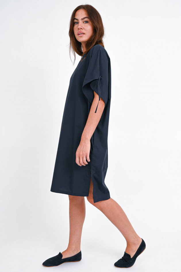 Closed Kurzarm Kleid aus Bio-Baumwolle in Navy